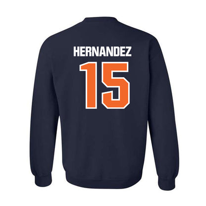 FPU - NCAA Women's Soccer : Karyme Hernandez - Classic Shersey Crewneck Sweatshirt-1