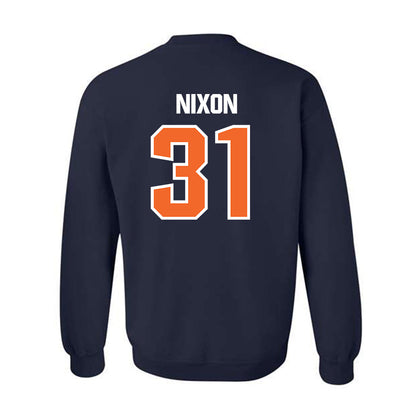 FPU - NCAA Baseball : Joshua Nixon - Classic Shersey Crewneck Sweatshirt-1