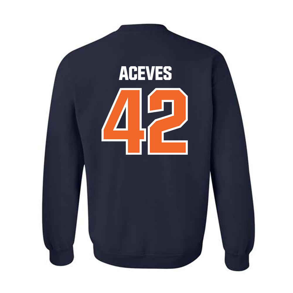 FPU - NCAA Men's Soccer : Diego Aceves - Classic Shersey Crewneck Sweatshirt-1