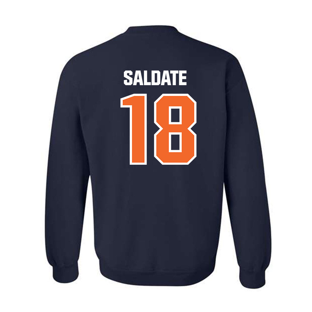 FPU - NCAA Women's Water Polo : Olivia Saldate - Classic Shersey Crewneck Sweatshirt-1