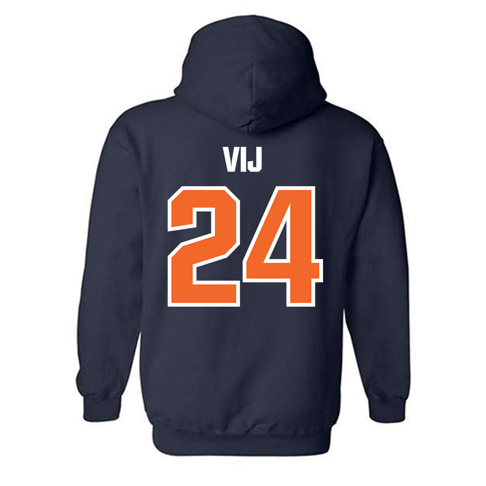 FPU - NCAA Men's Soccer : Yash Vij - Classic Shersey Hooded Sweatshirt-1