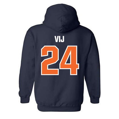 FPU - NCAA Men's Soccer : Yash Vij - Classic Shersey Hooded Sweatshirt-1