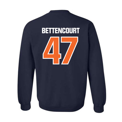 FPU - NCAA Baseball : Matt Bettencourt - Classic Shersey Crewneck Sweatshirt-1