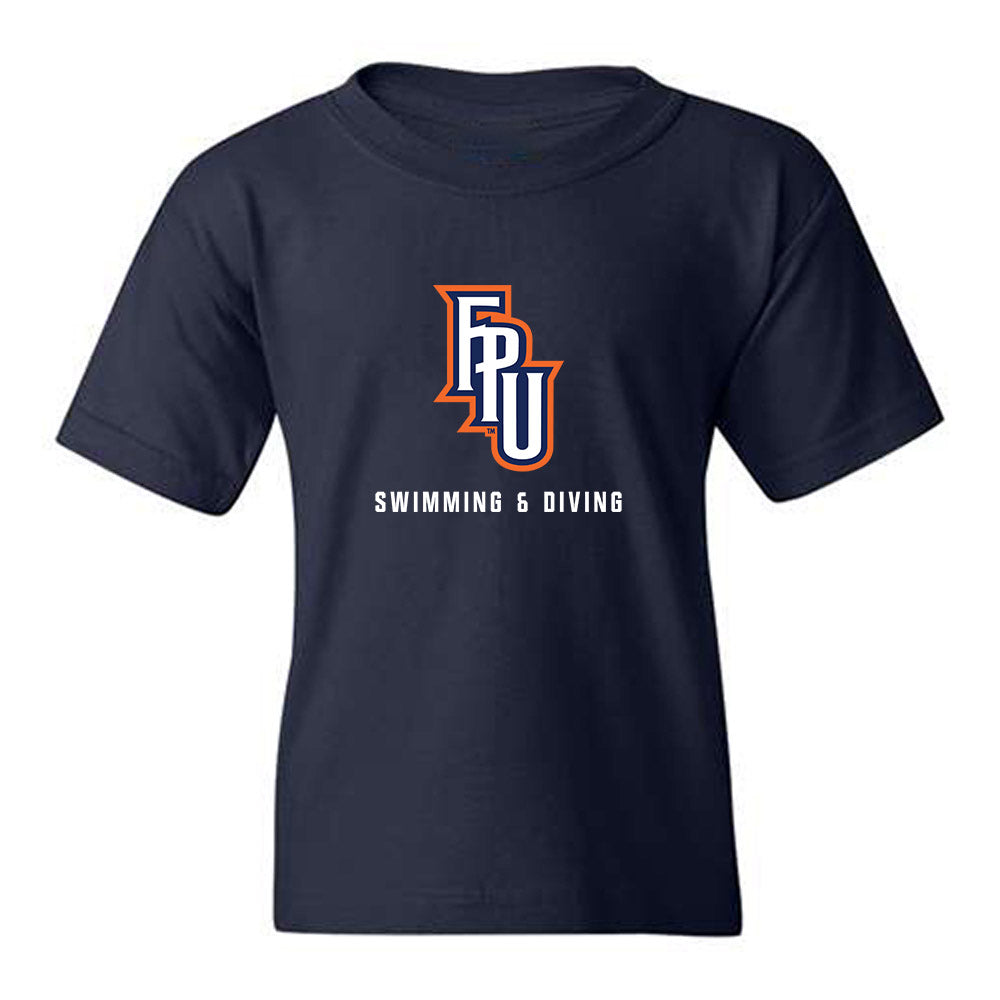 FPU - NCAA Men's Swimming & Diving : Theo Schiesari - Classic Shersey Youth T-Shirt-0