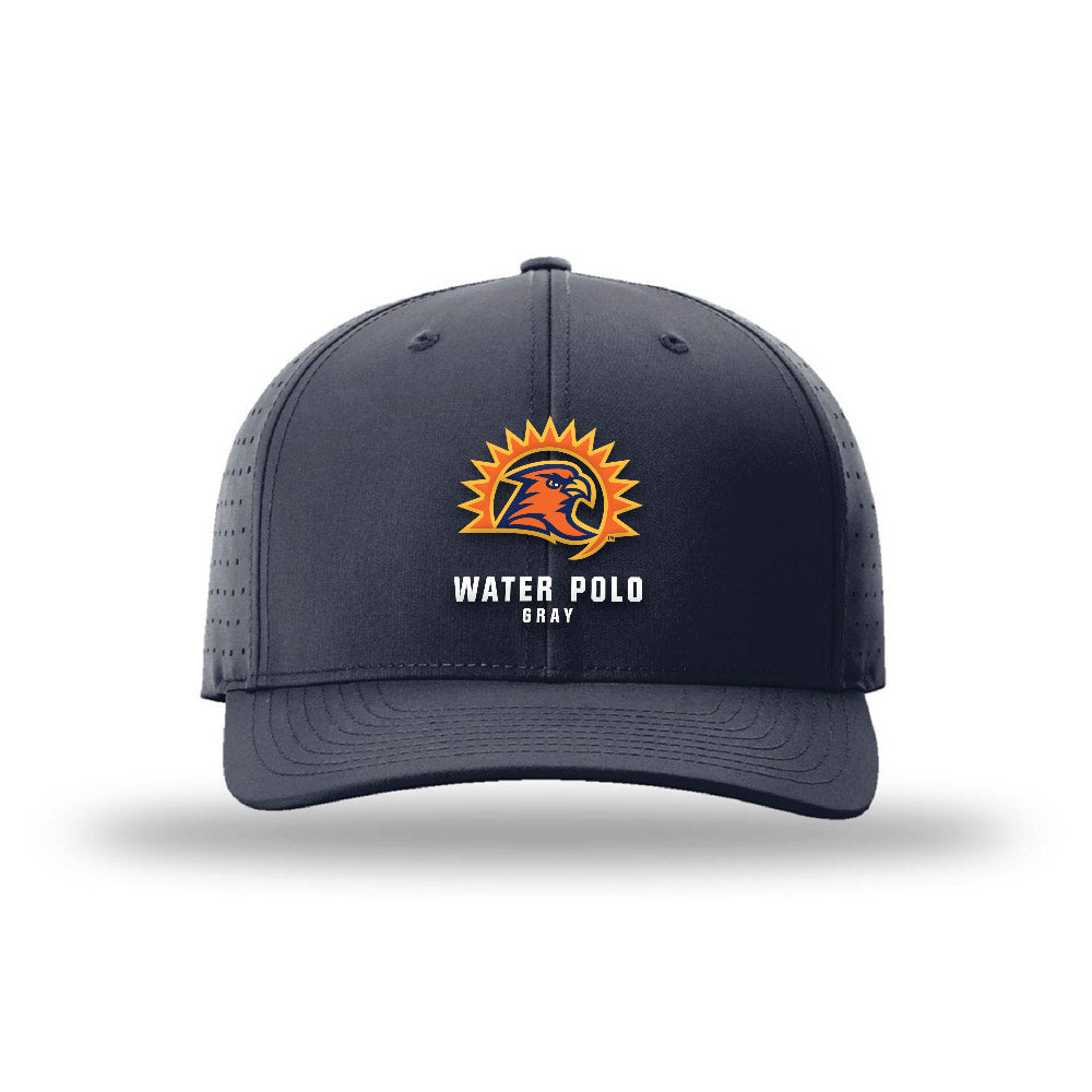 FPU - NCAA Men's Water Polo : Forrest Gray - Laser Performance Snapback Cap-0
