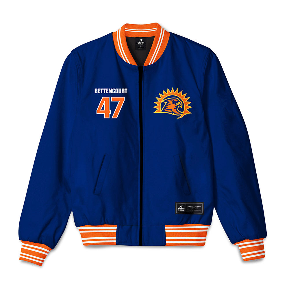 FPU - NCAA Baseball : Matt Bettencourt - Bomber Jacket-0