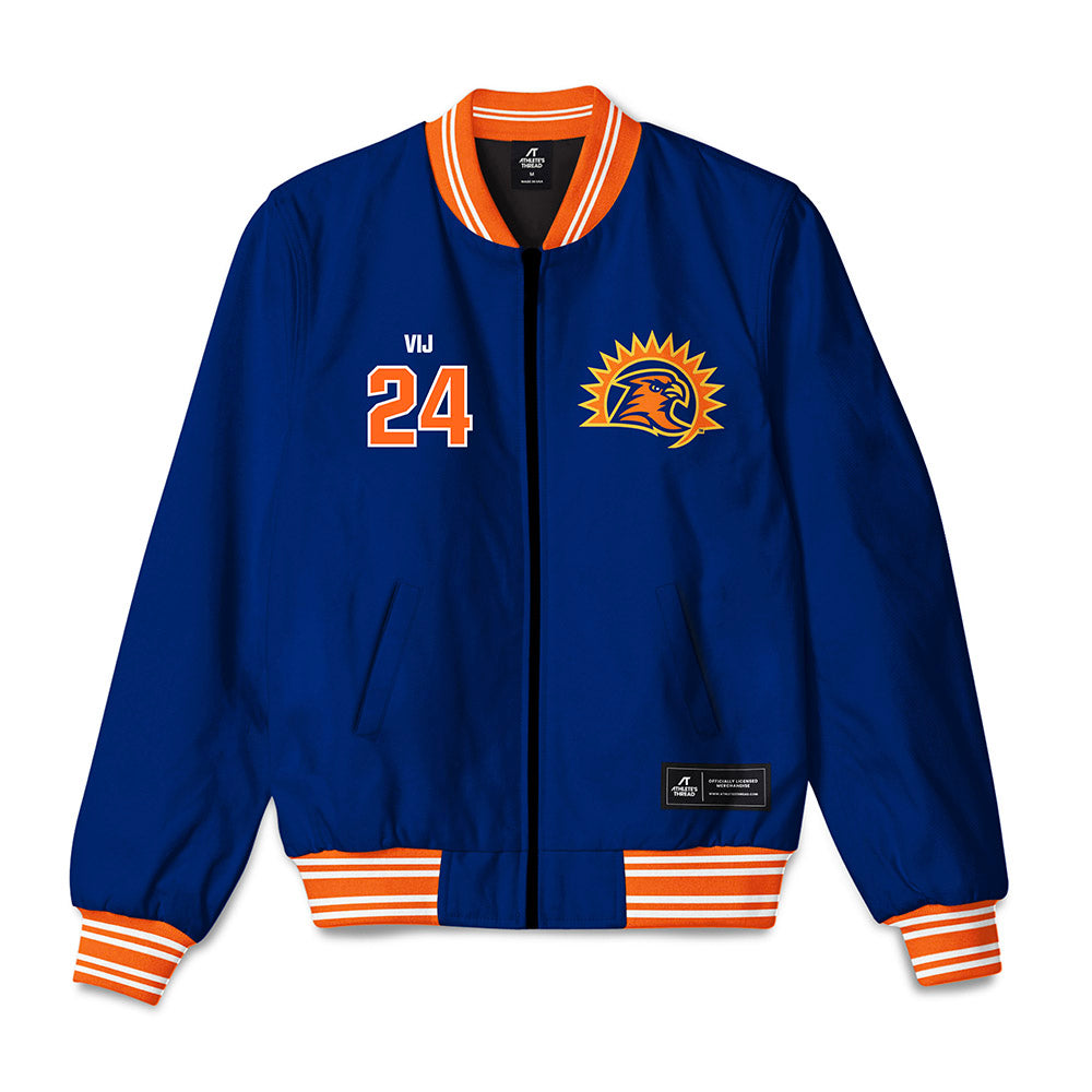 FPU - NCAA Men's Soccer : Yash Vij - Bomber Jacket-0