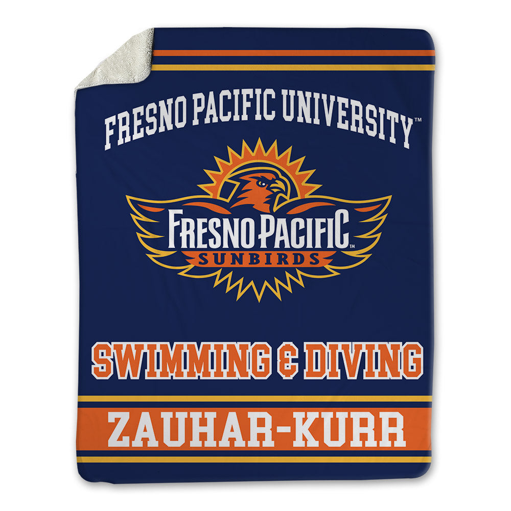 FPU - NCAA Men's Swimming & Diving : Zach Zauhar-Kurr - Blanket-0