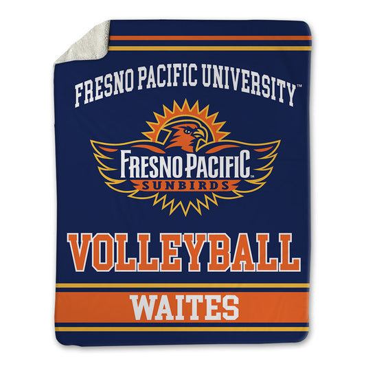 FPU - NCAA Women's Volleyball : Cambria Waites - Blanket-0