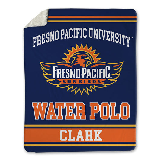 FPU - NCAA Men's Water Polo : Christian Clark - Blanket-0