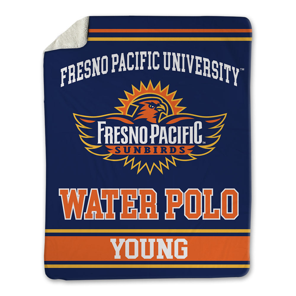 FPU - NCAA Men's Water Polo : Luke Young - Blanket-0