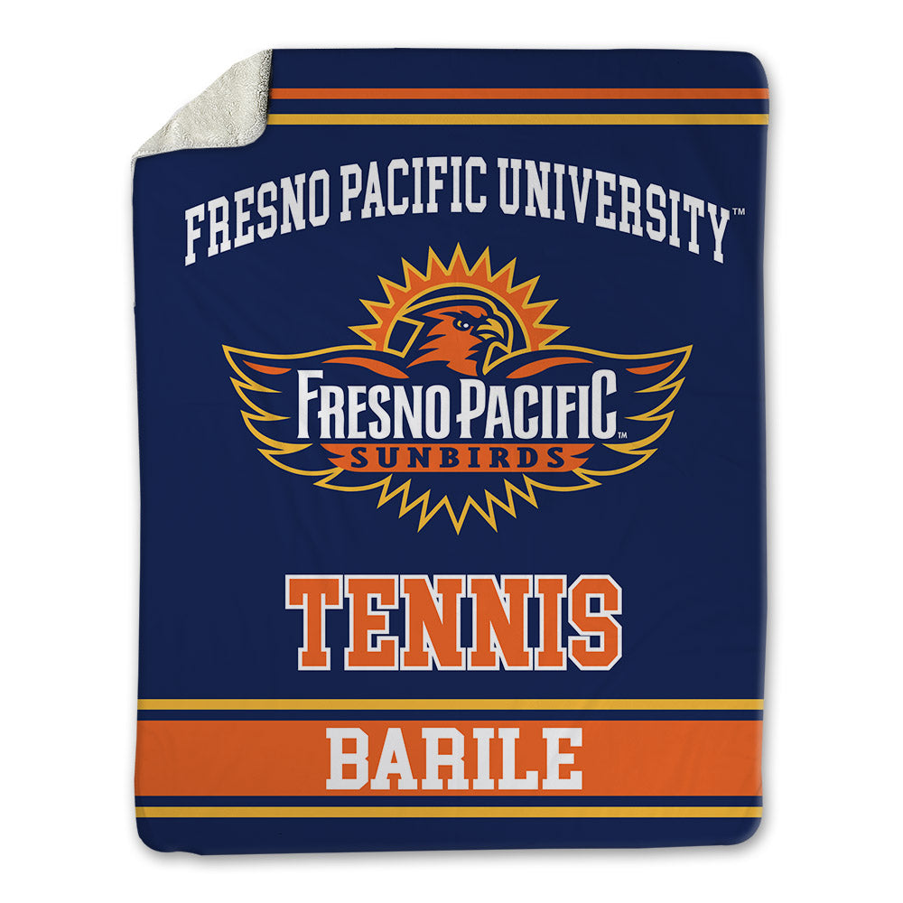 FPU - NCAA Men's Tennis : Charlie Barile - Blanket-0