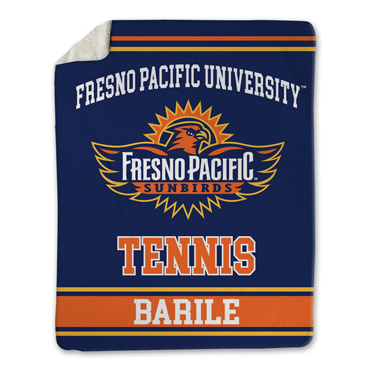FPU - NCAA Men's Tennis : Charlie Barile - Blanket-0