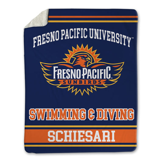 FPU - NCAA Men's Swimming & Diving : Theo Schiesari - Blanket-0