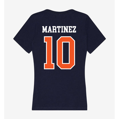 FPU - NCAA Baseball : Aaron Martinez - Classic Shersey Women's V-Neck T-Shirt-1