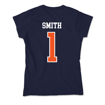 FPU - NCAA Baseball : Tejean Smith - Classic Shersey Soft Style Women’s T-Shirt-1