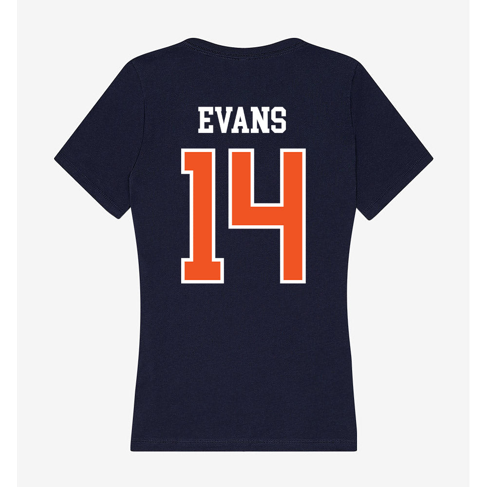 FPU - NCAA Women's Basketball : Sienna Evans - Classic Shersey Women's V-Neck T-Shirt-1