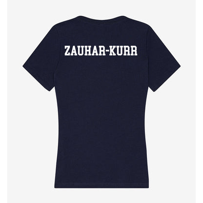 FPU - NCAA Men's Swimming & Diving : Zach Zauhar-Kurr - Classic Shersey Women's V-Neck T-Shirt-1