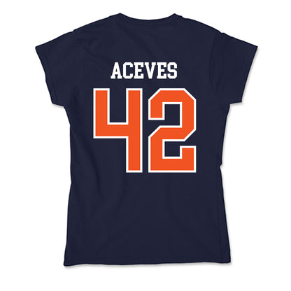 FPU - NCAA Men's Soccer : Diego Aceves - Classic Shersey Soft Style Women’s T-Shirt-1