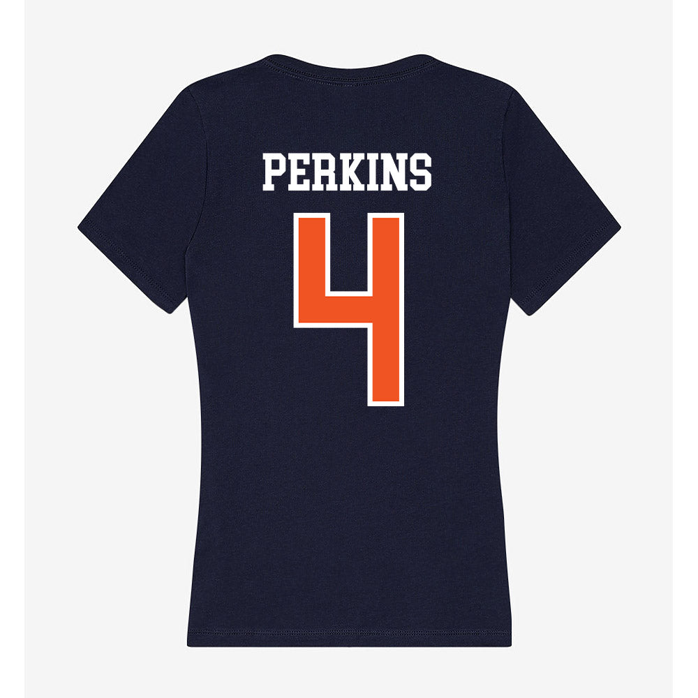FPU - NCAA Baseball : Garrett Perkins - Classic Shersey Women's V-Neck T-Shirt-1