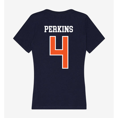 FPU - NCAA Baseball : Garrett Perkins - Classic Shersey Women's V-Neck T-Shirt-1