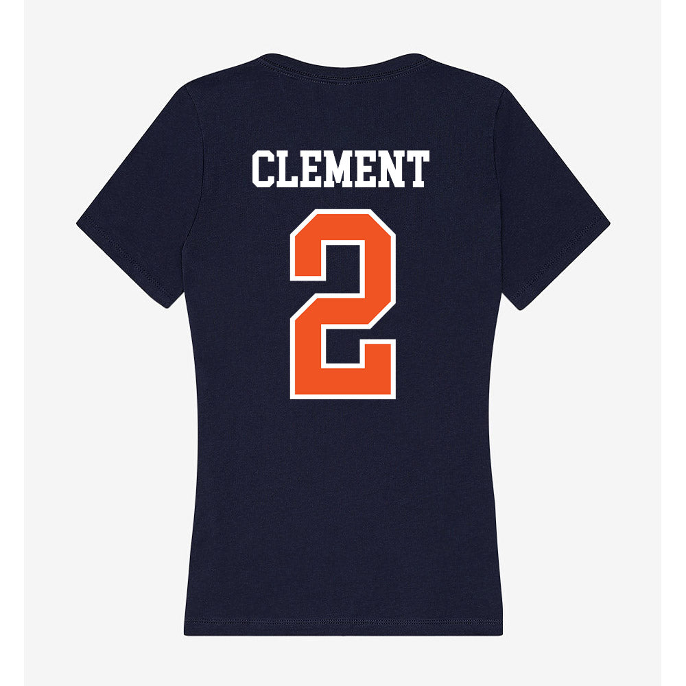 FPU - NCAA Baseball : Chris Clement - Classic Shersey Women's V-Neck T-Shirt-1