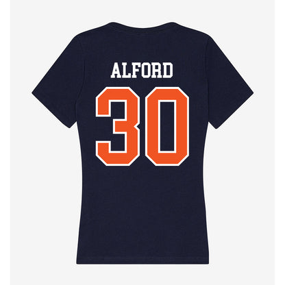 FPU - NCAA Baseball : Dalton Alford - Classic Shersey Women's V-Neck T-Shirt-1