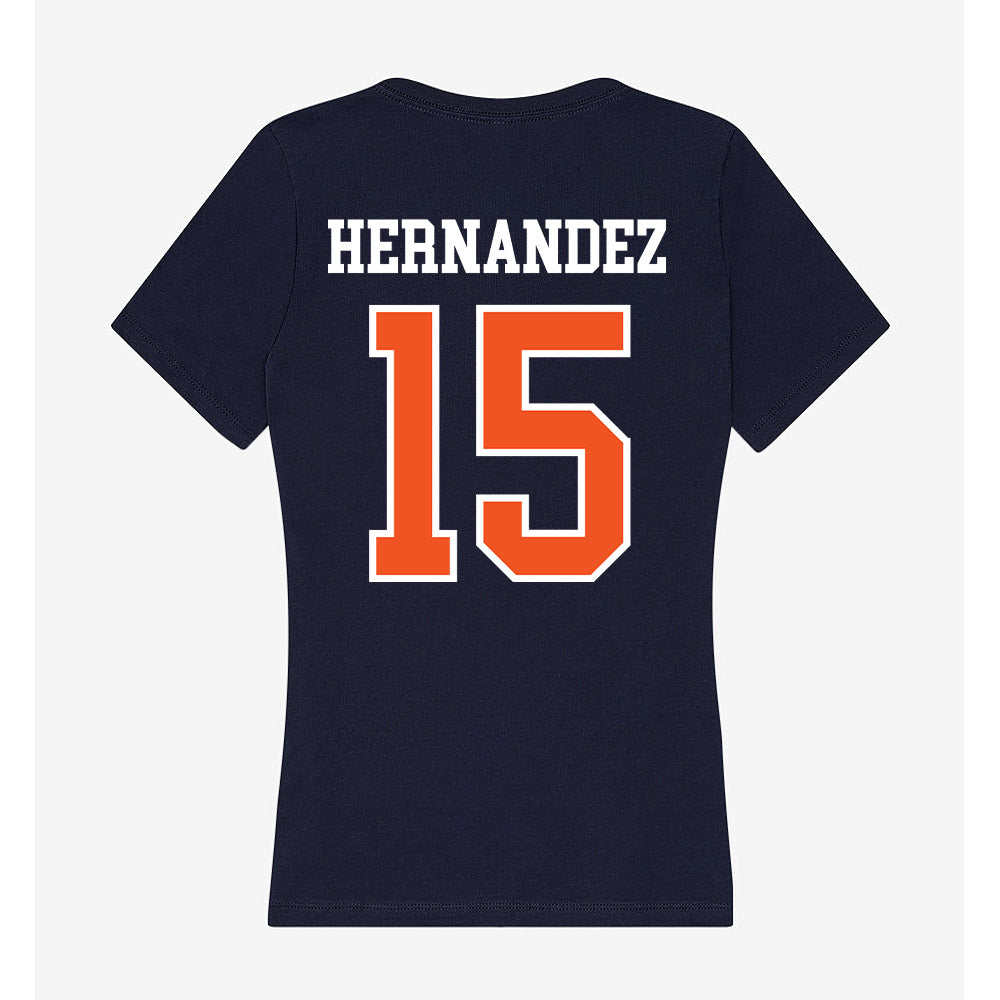 FPU - NCAA Women's Soccer : Karyme Hernandez - Classic Shersey Women's V-Neck T-Shirt-1