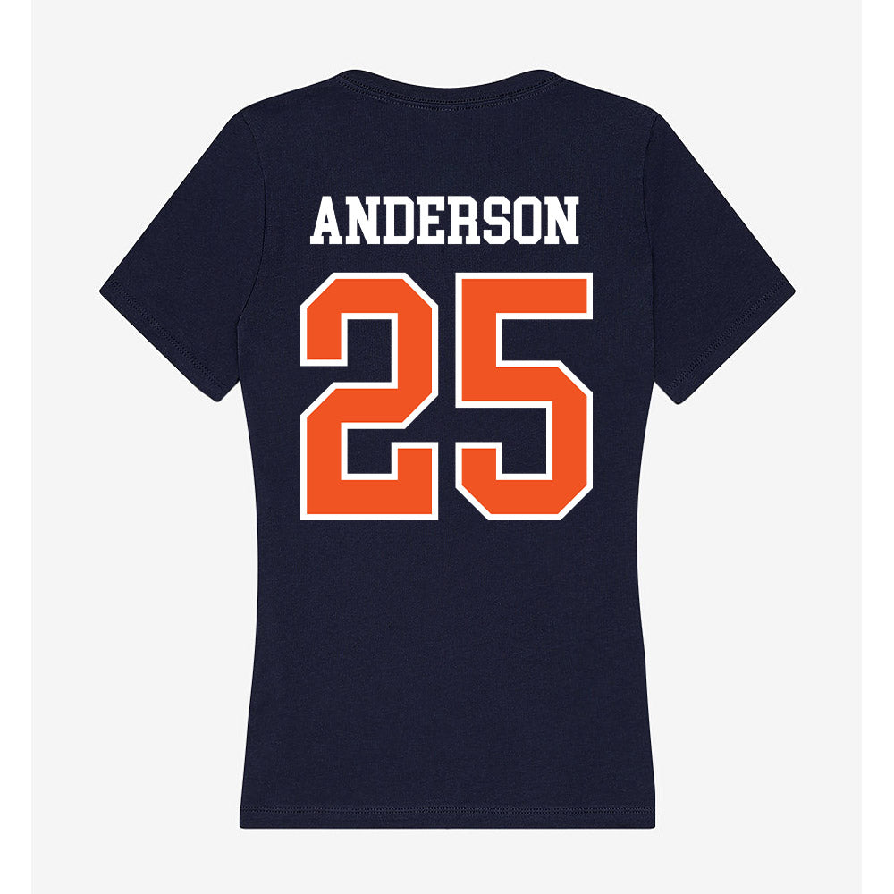 FPU - NCAA Women's Soccer : Madisyn Anderson - Classic Shersey Women's V-Neck T-Shirt-1