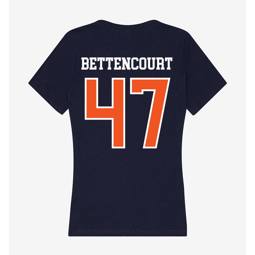 FPU - NCAA Baseball : Matt Bettencourt - Classic Shersey Women's V-Neck T-Shirt-1