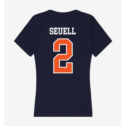 FPU - NCAA Women's Basketball : Aaliyah Seuell - Classic Shersey Women's V-Neck T-Shirt-1