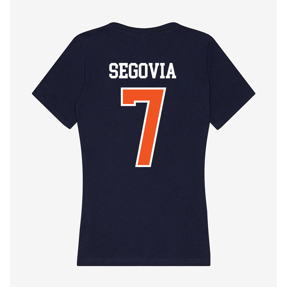 FPU - NCAA Men's Soccer : Giovanni Segovia - Classic Shersey Women's V-Neck T-Shirt-1