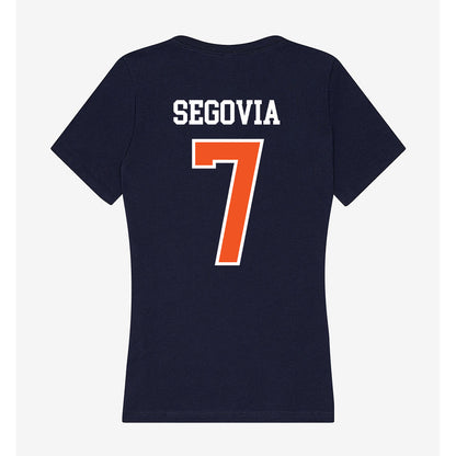 FPU - NCAA Men's Soccer : Giovanni Segovia - Classic Shersey Women's V-Neck T-Shirt-1