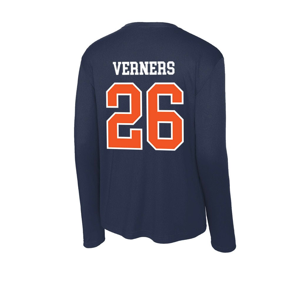 FPU - NCAA Baseball : Bodhi Verners - Classic Shersey Activewear Long Sleeve T-Shirt-1