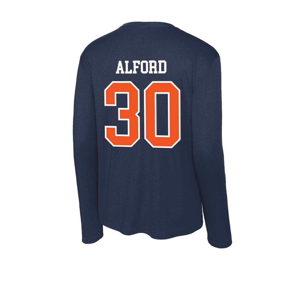 FPU - NCAA Baseball : Dalton Alford - Classic Shersey Activewear Long Sleeve T-Shirt-1