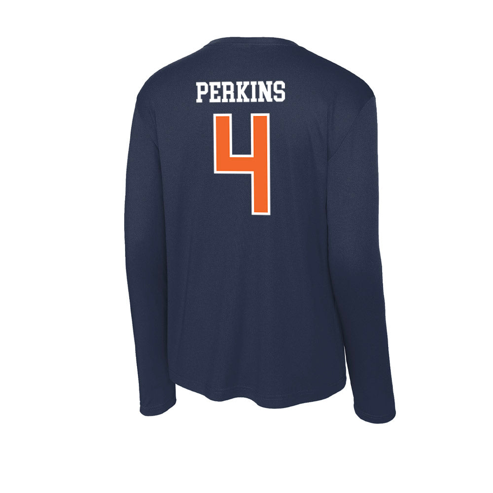 FPU - NCAA Baseball : Garrett Perkins - Activewear Long Sleeve T-Shirt-1