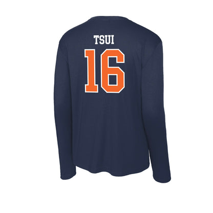FPU - NCAA Baseball : Ethan Tsui - Activewear Long Sleeve T-Shirt-1