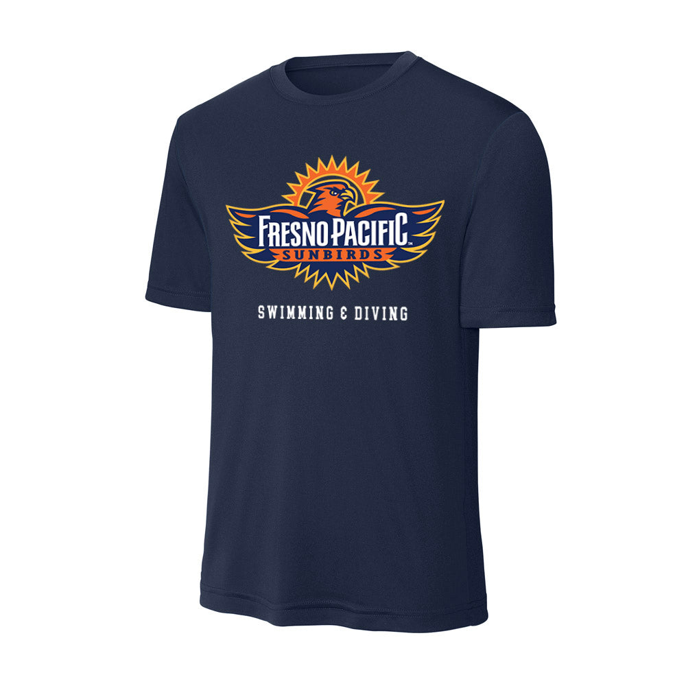 FPU - NCAA Men's Swimming & Diving : Luke Herbert - Activewear T-Shirt-0