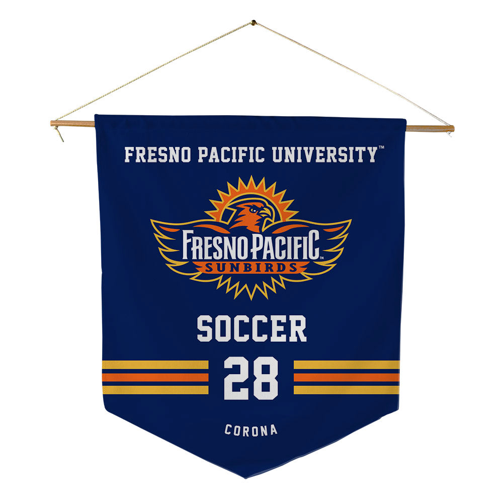 FPU - NCAA Women's Soccer : Celine Corona - Pennant - 18" x 21"-0