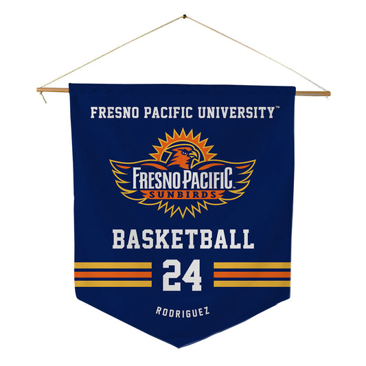 FPU - NCAA Men's Basketball : Silas Rodriguez - Pennant - 18" x 21"-0