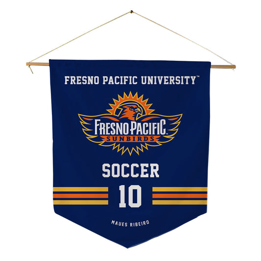 FPU - NCAA Men's Soccer : Lucas Maues Ribeiro - Pennant - 18" x 21"-0