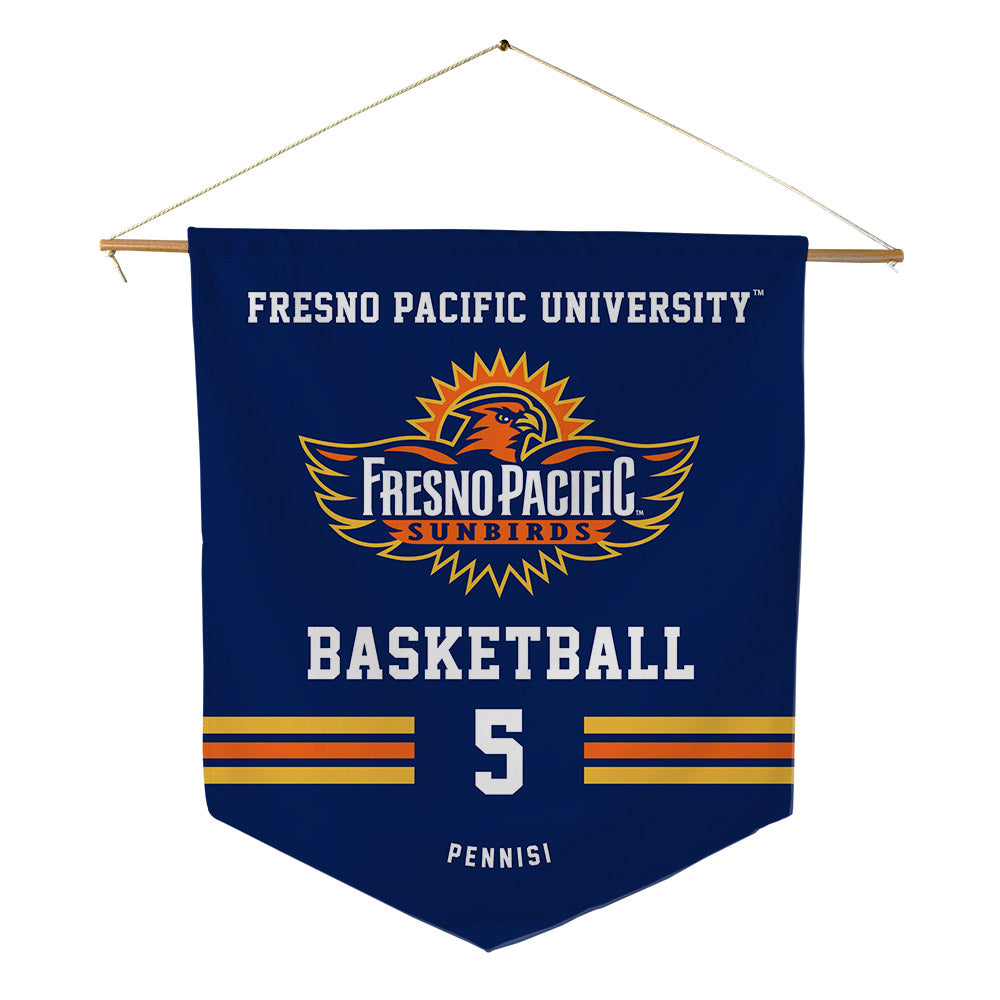 FPU - NCAA Men's Basketball : Harrison Pennisi - Pennant - 18" x 21"-0