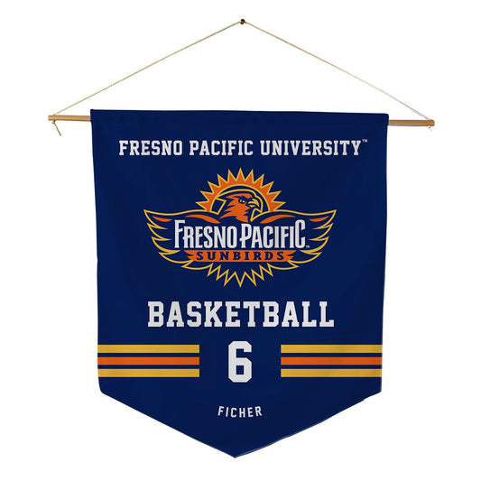 FPU - NCAA Men's Basketball : Malachi Ficher - Pennant - 18" x 21"-0