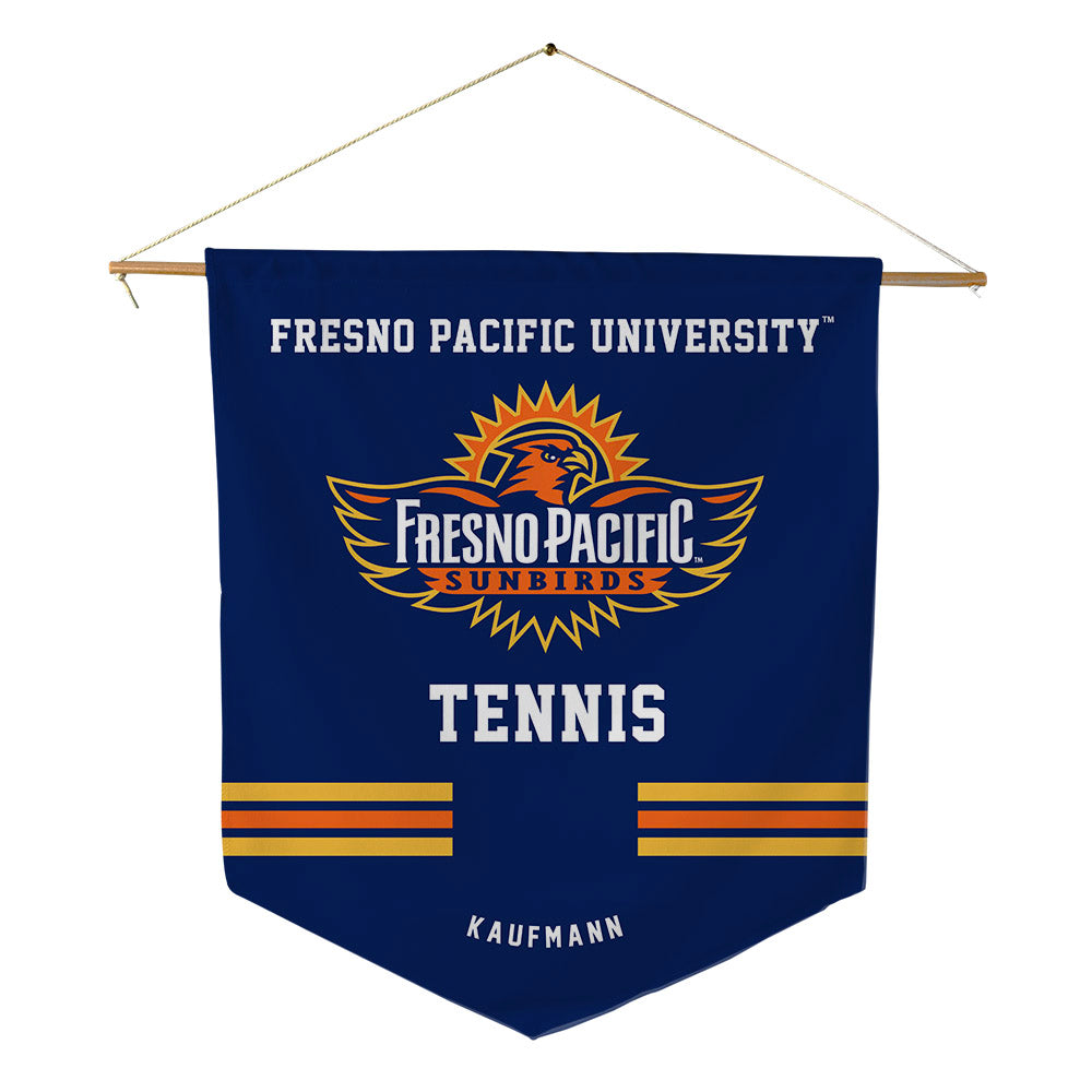FPU - NCAA Men's Tennis : Cedric Kaufmann - Pennant - 18" x 21"-0