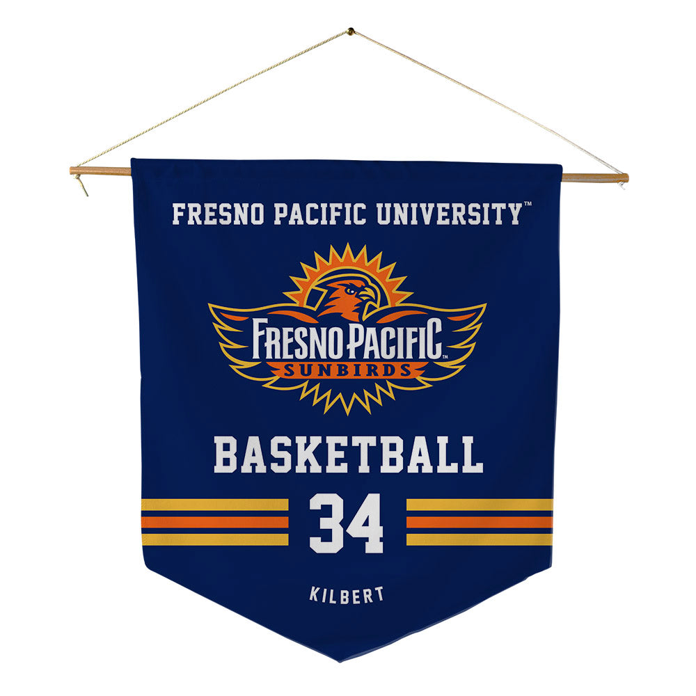 FPU - NCAA Men's Basketball : Logan Kilbert - Pennant - 18" x 21"-0
