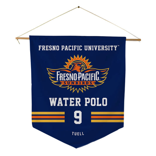 FPU - NCAA Men's Water Polo : Nathaniel Tuell - Pennant - 18" x 21"-0