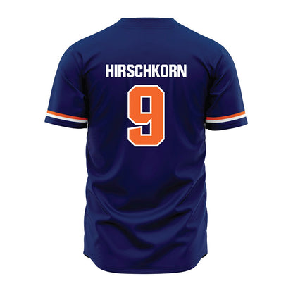 FPU - NCAA Baseball : Holden Hirschkorn - Blue Jersey-1