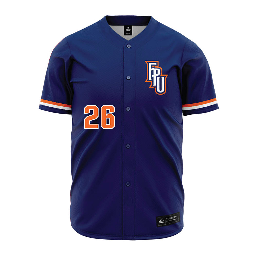 FPU - NCAA Baseball : Bodhi Verners - Blue Jersey-0