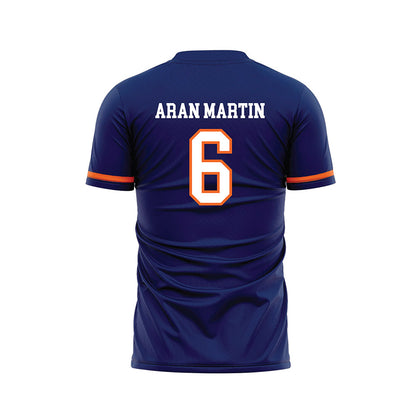 FPU - NCAA Men's Soccer : Julian Aran Martin - Blue Soccer Jersey-1