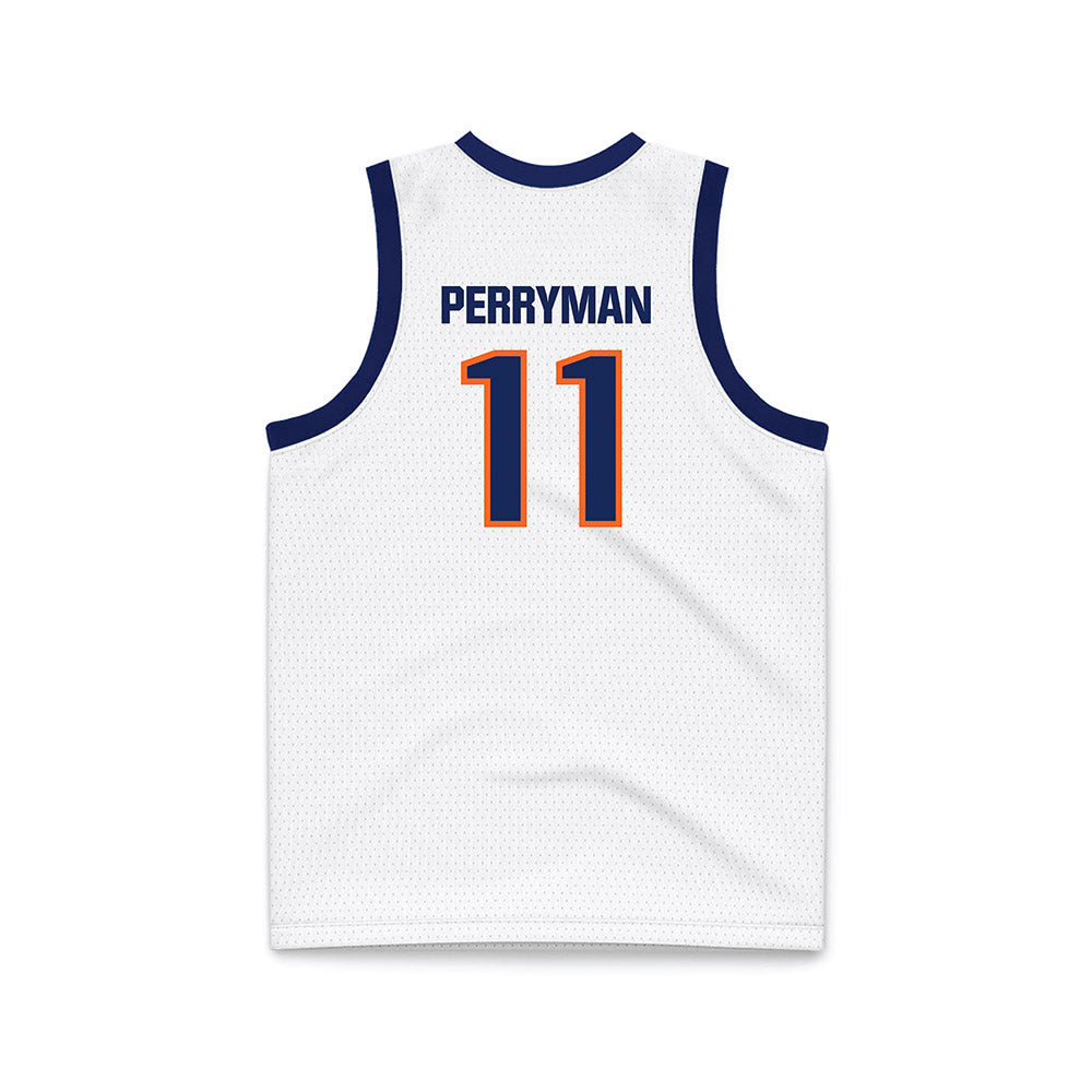 FPU - NCAA Women's Basketball : Alexa Perryman - White Basketball Jersey-1